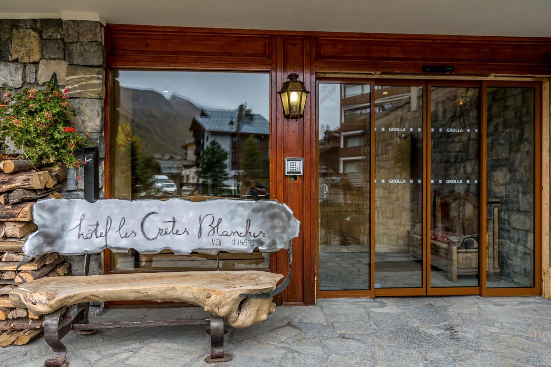 Les Cretes Blanches Hotel Val d'Isere Bagian luar foto