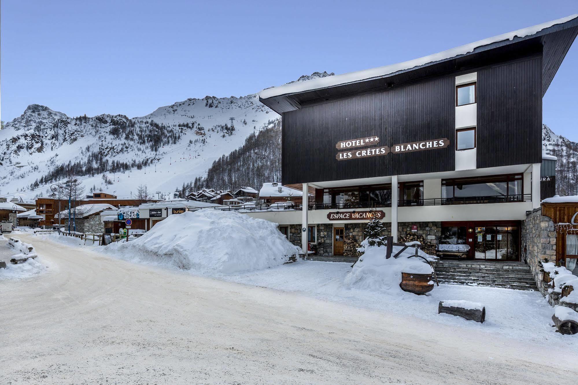Les Cretes Blanches Hotel Val d'Isere Bagian luar foto